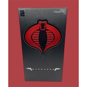 GI JOE Rise of Cobra BARONESS
2009 Hasbro Comic Con SDCC 12"
Fig * NEW SEALED